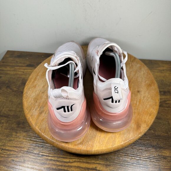 Nike Air Max 270 White Soft Pink Women's Size 12 Shoes Sneakers AH6789-604